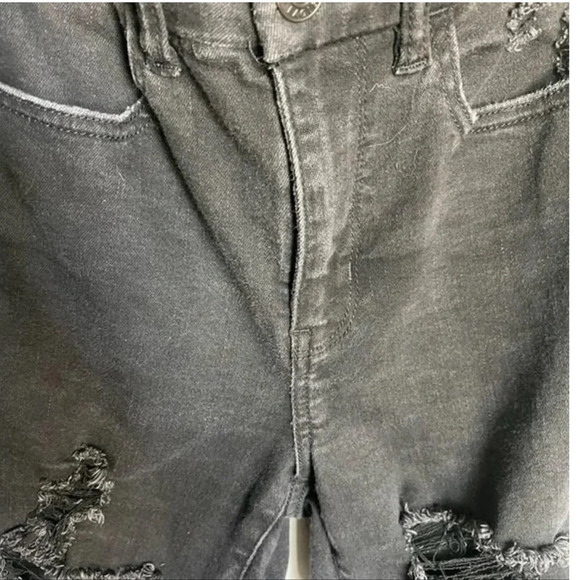 American Eagle next level stretch ripped curvy high waisted jegging - Picture 3 of 8